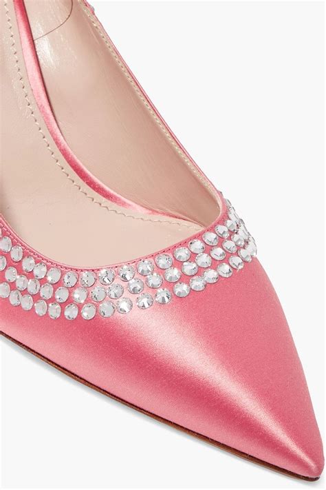 miu miu shoes with crystals